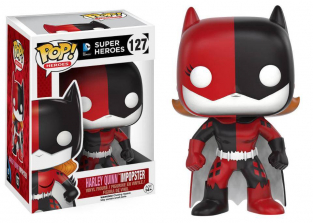 Funko POP! DC Comics Super Heroes: Batman Impopster 3.75 inch Vinyl Figure - Batgirl Harley Quinn