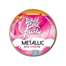 Nickelodeon Liquid Lava Putty Metallic Rose Quartz