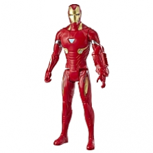 Marvel Avengers: Endgame Titan Hero Series Iron Man Action Figure with Titan Hero Power FX Port