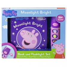 Peppa Pig - Moonlight Bright Book and Flashlight Set