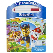 Nickelodeon - Paw Patrol - Write-and-Erase Look and Find
