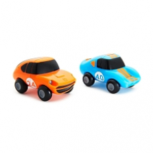 Magnet Motors Bath Toys 2-Pack - Blue/Orange