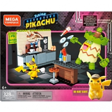 Mega Construx Detective Pikachu Hi -Hat Café