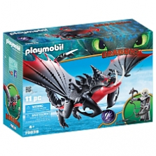 Playmobil - How To Train Your Dragon - Deathgripper with Grimmel
