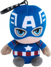 Marvel Collectible Clip-Ons Stuffed Figure - Captain America