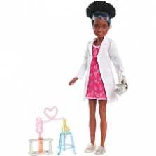 Barbie Team Stacie Science Playset