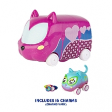 Ritzy Rollerz Toy Cars with Surprise Charms, Heelz on Wheelz Shoe Shop Playset with Helena Heelz
