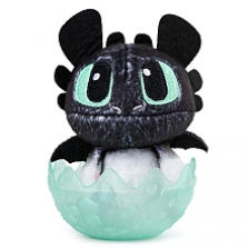 How to Train your Dragon, Baby NightLight 3-inch Plush, Cute Collectible Plush Dragon in Egg