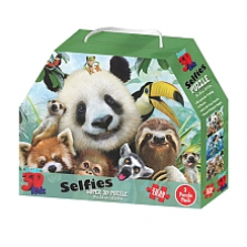 "Howard Robinson Africa, Ocean and Zoo Super 3D Puzzles"