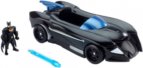 DC Comics Justice League 12 inch Action Figure - Batmobile and Batjet