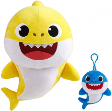 Мягкая игрушка Акуленок Baby Shark Ребенок с семьей
