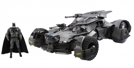 DC Comics Justice League Ultimate 6 inch Action Figure and Vehicle - Batman and Batmobile