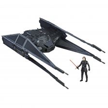 Star Wars Force Link 3.75 inch Action Figure - Kylo Ren's TIE Silencer and Kylo Ren (TIE Pilot)