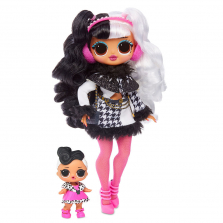 L.O.L. Surprise! O.M.G. Winter Disco Dollie Fashion Doll & Sister - English Edition