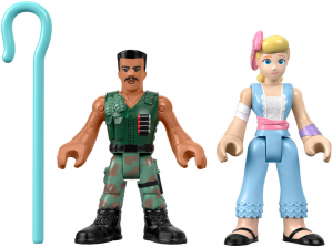 Imaginext Disney Pixar Toy Story Combat Carl and Bo Peep Figures