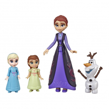 Disney Frozen Family Set Elsa and Anna Dolls with Queen Iduna Doll and Olaf Toy, Inspired by the Disney Frozen 2 Movie