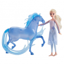 Disney Frozen Elsa Fashion Doll and Nokk Figure