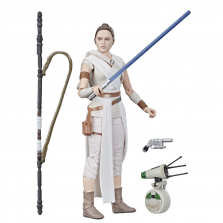 Star Wars The Black Series Rey and D-O 6-inch Scale: The Rise of Skywalker Collectible 063061