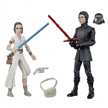 Star Wars Galaxy of Adventures Rey and Supreme Leader Kylo Ren 5-inch Scale Action Figure 2-pack