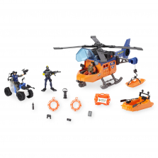 True Heroes Rescue Helicopter Tactical Unit Playset