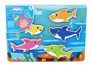 Baby Shark Chunky Wood Sound Puzzle
