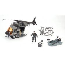 True Heroes Sentry Outpost Helicopter Playset