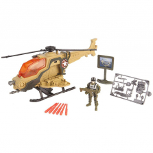 True Heroes Mobile Squad Helicopter Playset