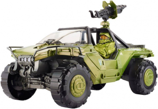Halo Collector's Series 12 inch Action Figure - Warthog and Master Chief