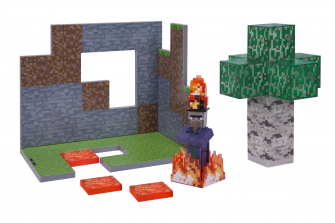 Minecraft Action Figure Set - Birch Forest Biome