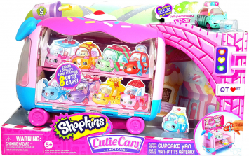 Shopkins Cutie Car - Play 'N' Display Cupcake Van