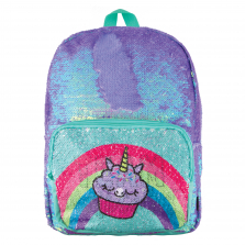 Magic Sequin Backpack-Periwinkle Pocket Reveal