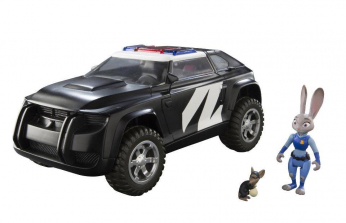 Disney Zootopia Judy Hopp's Police Cruiser Deluxe Vehicle Play Set