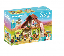 Playmobil Spirit Barn with Lucky, Pru & Abigail