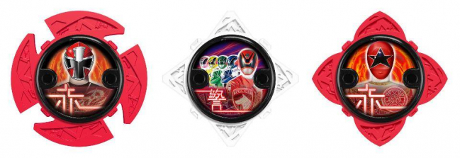 Power Rangers Ninja Steel - Ninja Star Power Pack (Red/White/Red)