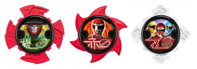 Power Rangers Ninja Steel Power Pack - Ninja Star (Red/Red/White)