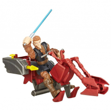 Star Wars: Episode II Hero Mashers Jedi Speeder and Anakin Skywalker