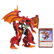 Bakugan, Dragonoid, 6.5-Inch Collectible Action Figure with Foil Ability Card