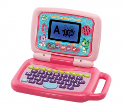 2-in-1 LeapTop Touch™ Pink - French Edition