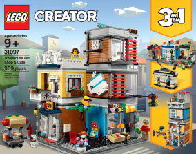LEGO Creator Townhouse Pet Shop & Café 31097