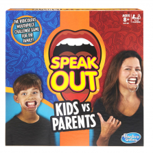 Hasbro Gaming - Speak Out Kids vs Parents Game - English Edition