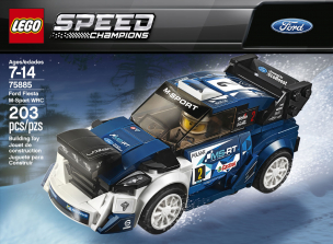 LEGO Speed Champions Ford Fiesta M-Sport WRC 75885