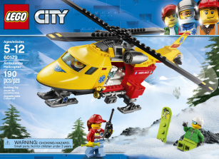 LEGO City Great Vehicles Ambulance Helicopter 60179