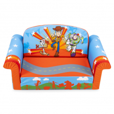 Marshmallow Furniture, Children's 2-in-1 Flip Open Foam Sofa, Disney Toy Story 4, by Spin Master