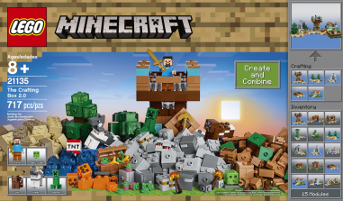 LEGO Minecraft The Crafting Box 20 21135