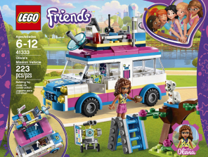 LEGO Friends Olivia's Mission Vehicle 41333