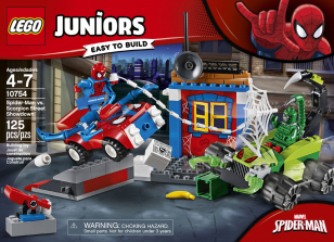 LEGO Juniors Spider-Man vs Scorpion Street Showdown 10754