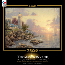 Thomas Kinkade 750 Piece Puzzle - The Sea of Tranquility