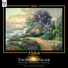Thomas Kinkade 750 Piece Puzzle - A New Day Dawning