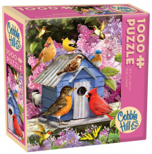 Spring Birdhouse 1000 Piece Puzzle