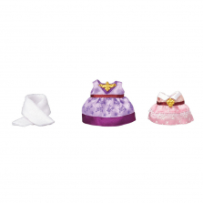 Calico Critters Town Series Dress Up Set (Purple & Pink)